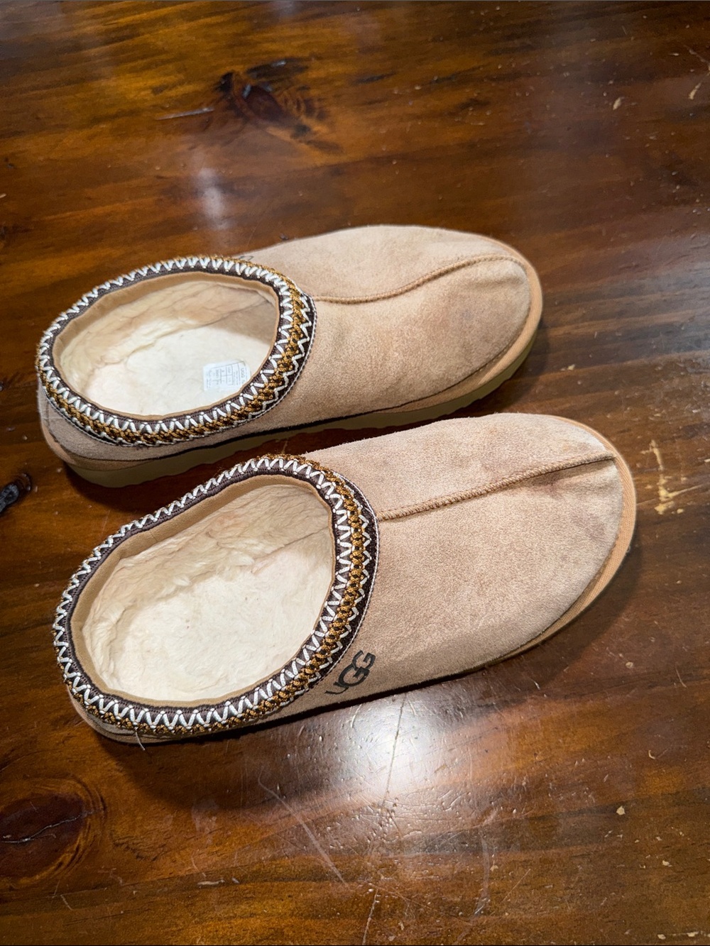 UGG TASMAN II SUEDE SHEARLING MUKE SLIPPERS✨ - Picture 5 of 7